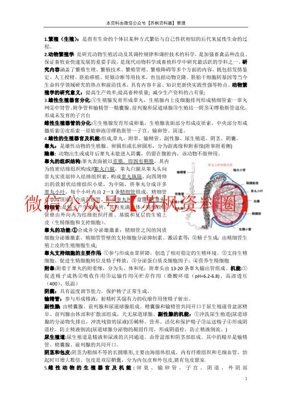 动物繁殖学